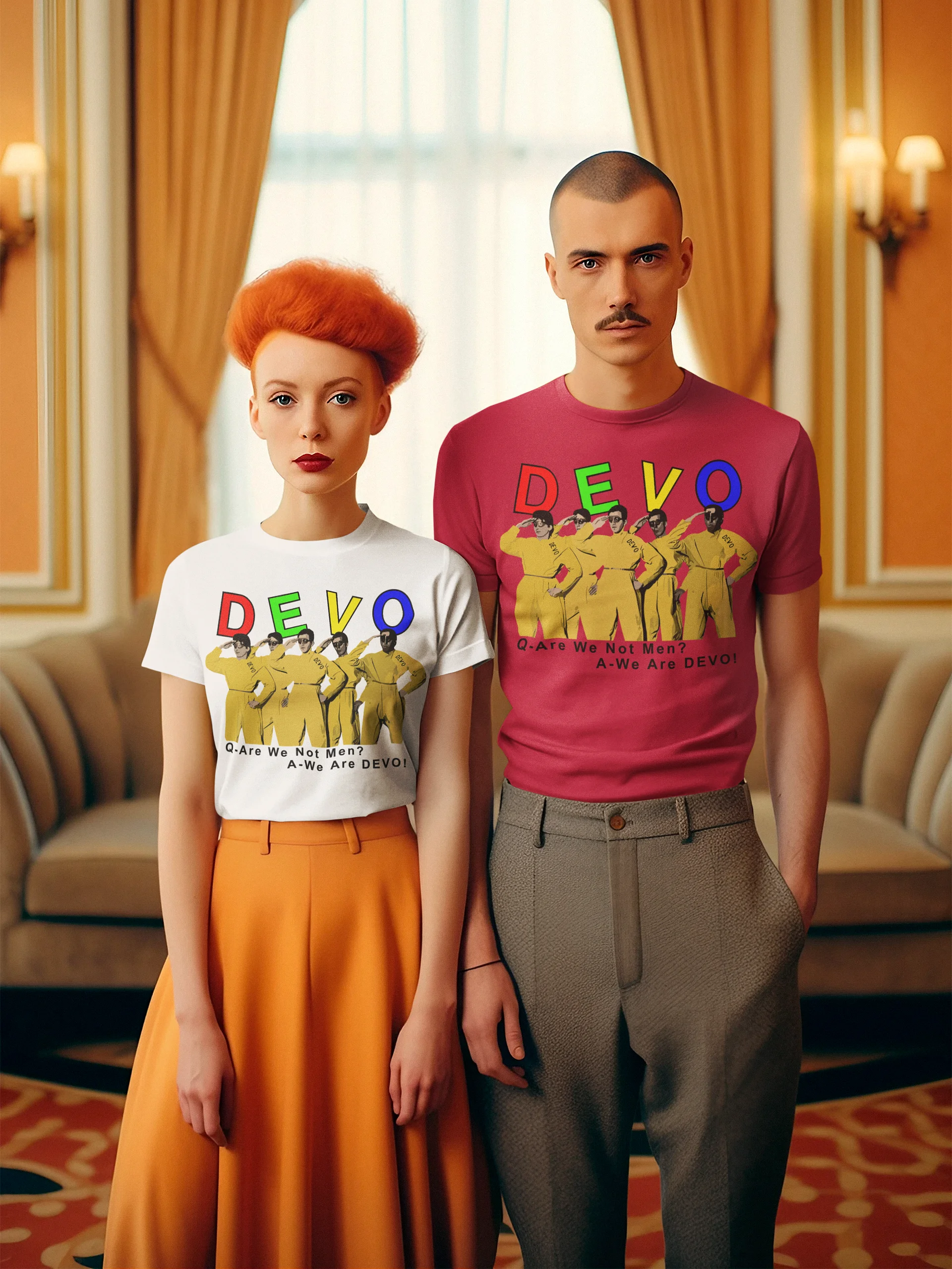 D VO Are We Not Men T-Shirt product image (3)
