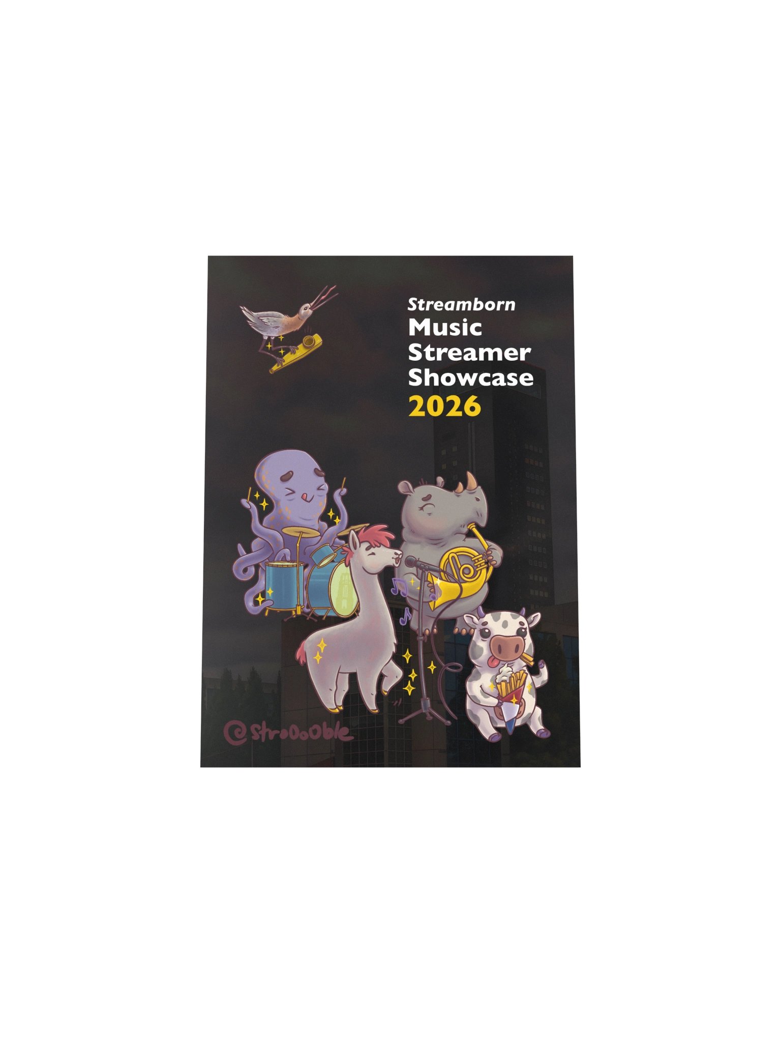 Streamborn 2026 Band - Poster product image (4)