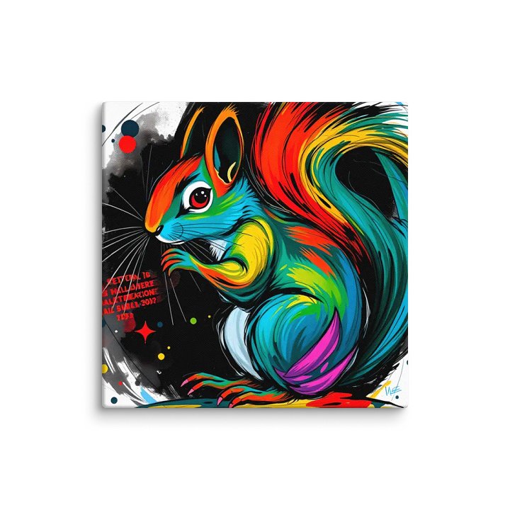Colorful Squirrel Canvas Art product image (7)