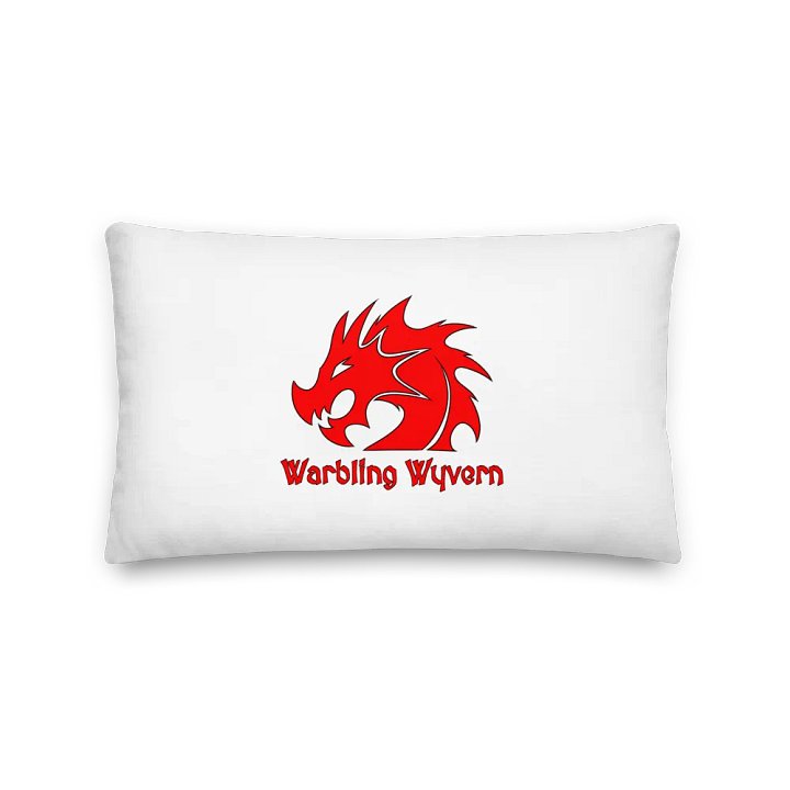 Warbling Wyvern Logo Premium Pillow product image (2)