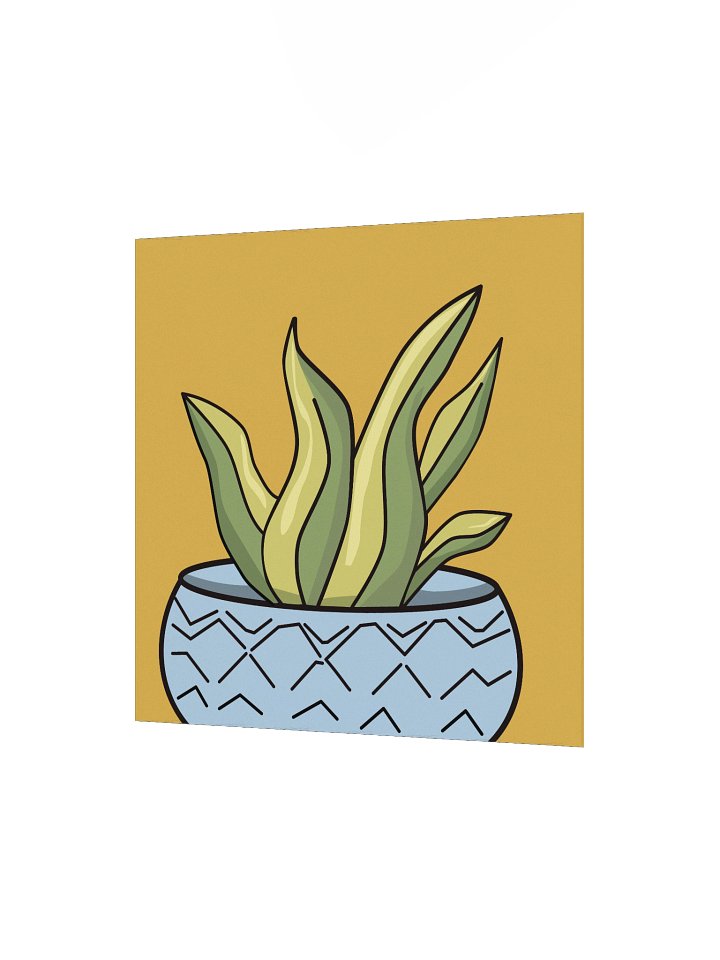 The Aloe Vera Design - Sunny Succulent Archival Poster product image (2)