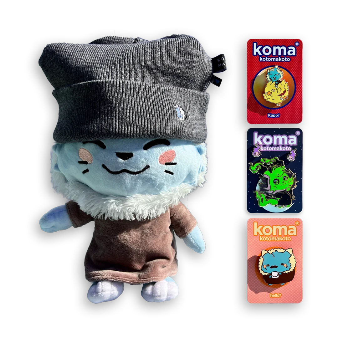 Complete Collection - All pins, Plushie, and Beanie product image (2)
