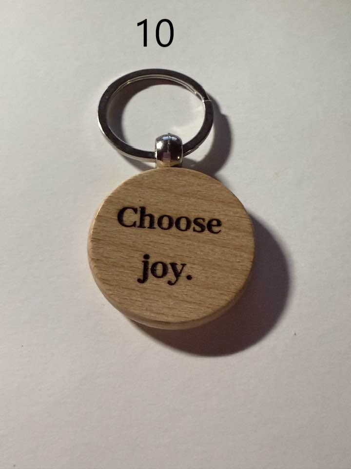 Wooden Engraved Keychains with Sayings & Quotes | Sweet, Sassy, Friendship & Love (5) product image (10)