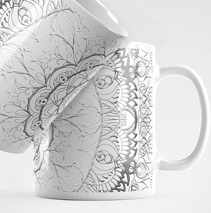 Symmetrical Serenity Mug product image (1)