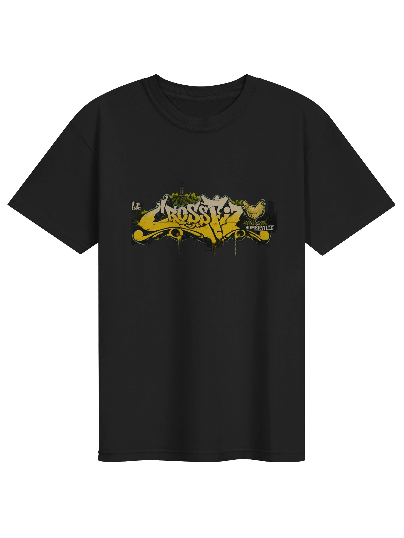 CFSV Graffiti Yellow-chicken T-shirt product image (1)