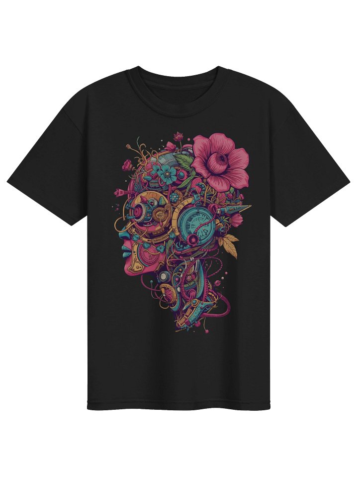 Floral Mechanized Face Heavyweight Tee product image (1)