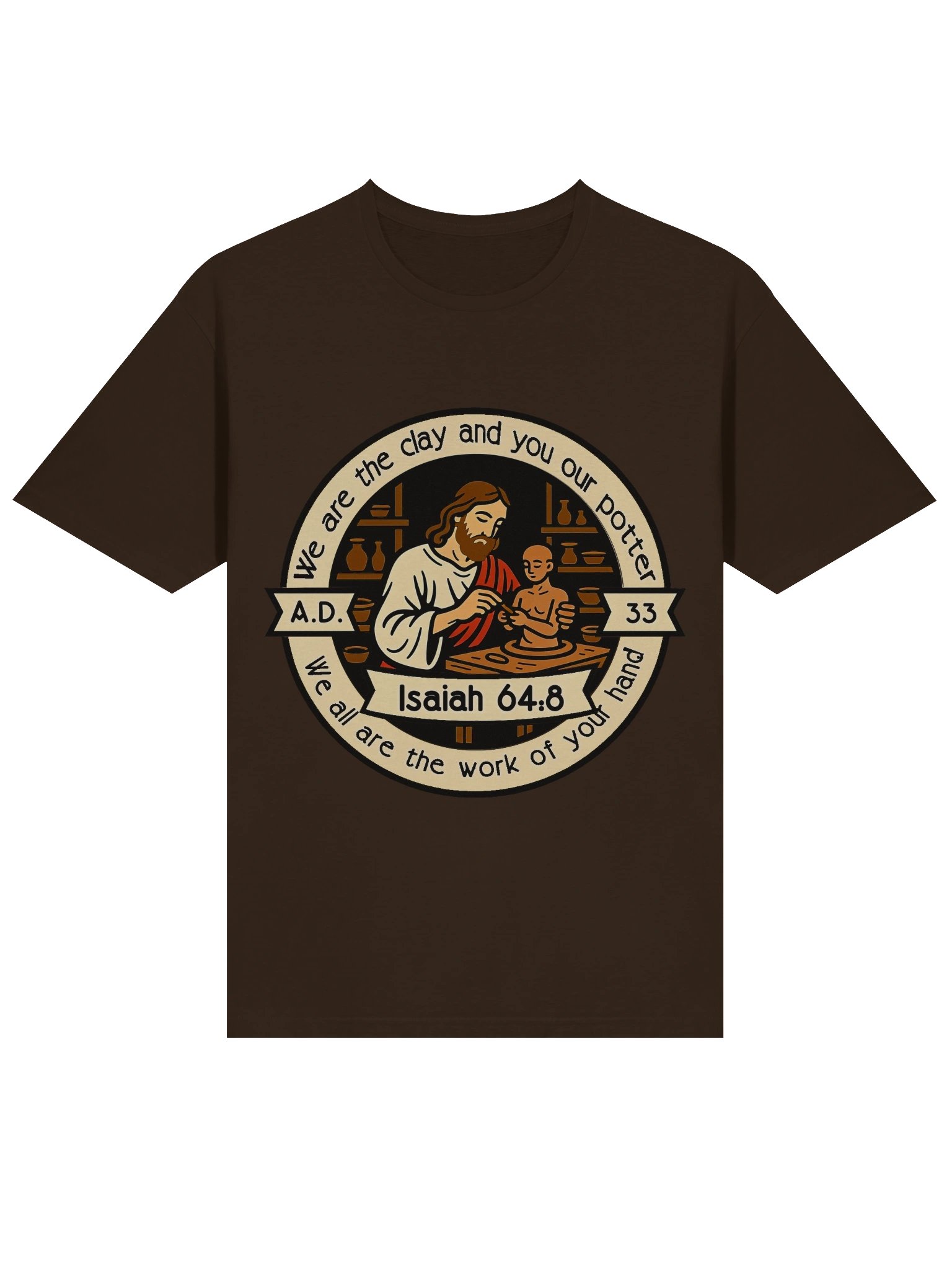 The Clay and Potter Isaiah 64:8 Christian Design product image (5)