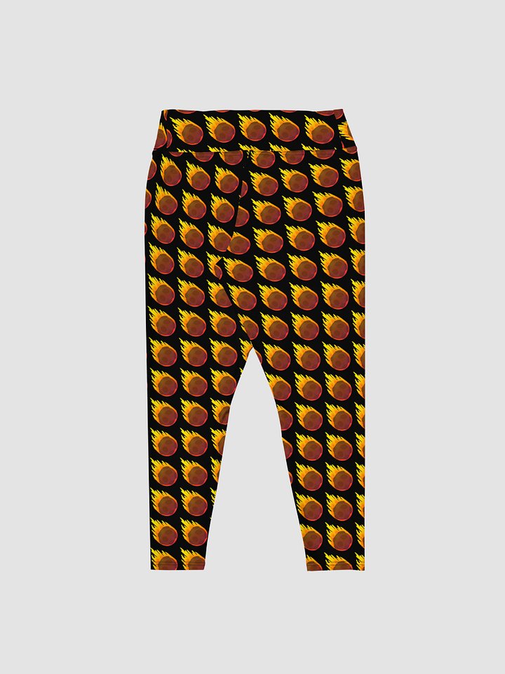 Comet Plus Size Leggings (Black) product image (2)