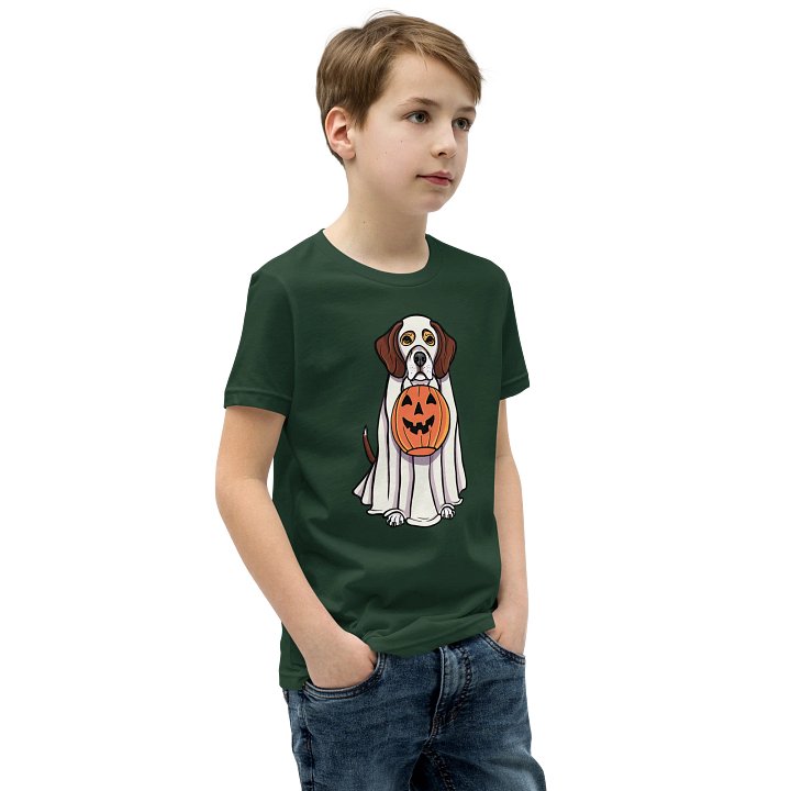 Halloween Beagle(Red Tricolor) Youth T-Shirt product image (2)