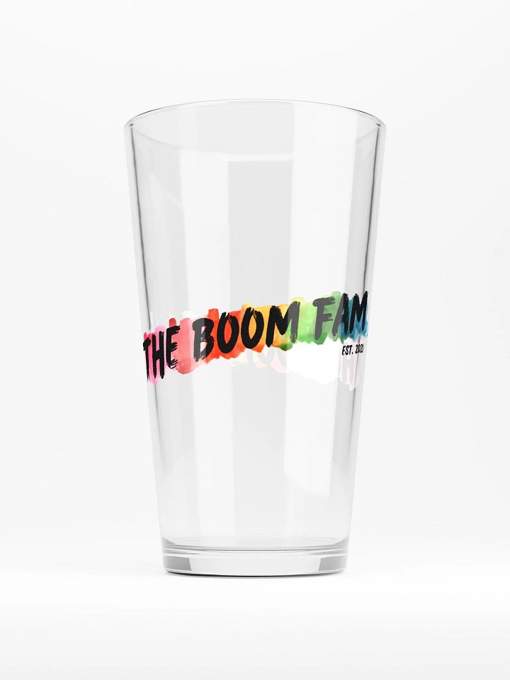 BOOM Fam Est 2021 Pint Glass product image (2)