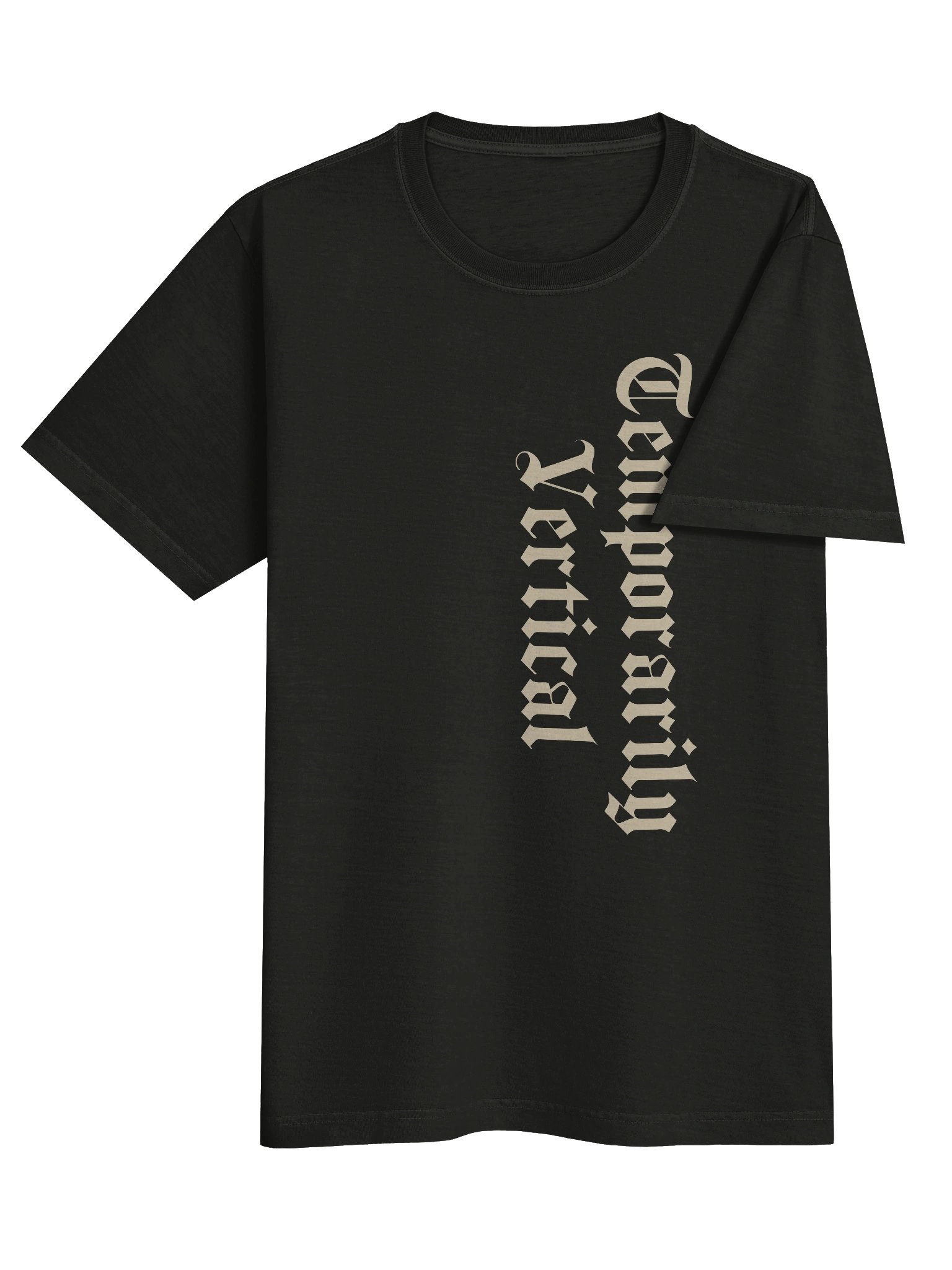 Temporarily Vertical Shirt | Dark Humor Chronic Illness Tee | Double-Sided Invisible Illness Shirt product image (4)