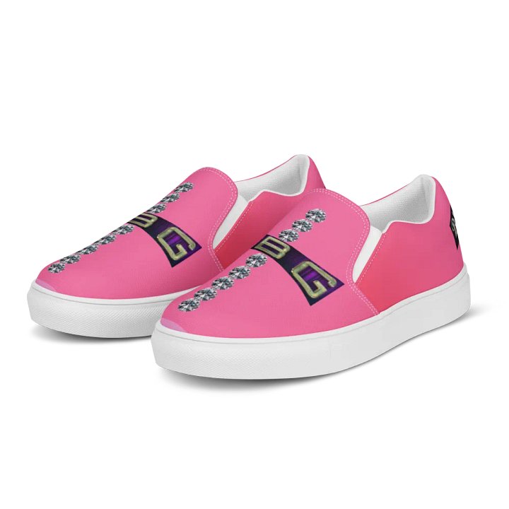 BBG Pink Diamond Cross Women's Slip On product image (2)