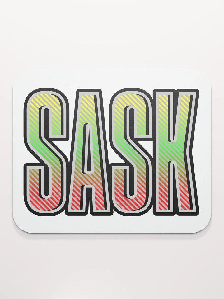 Sask Saskatoon Saskatchewan Vibrant Mouse Pad product image (1)