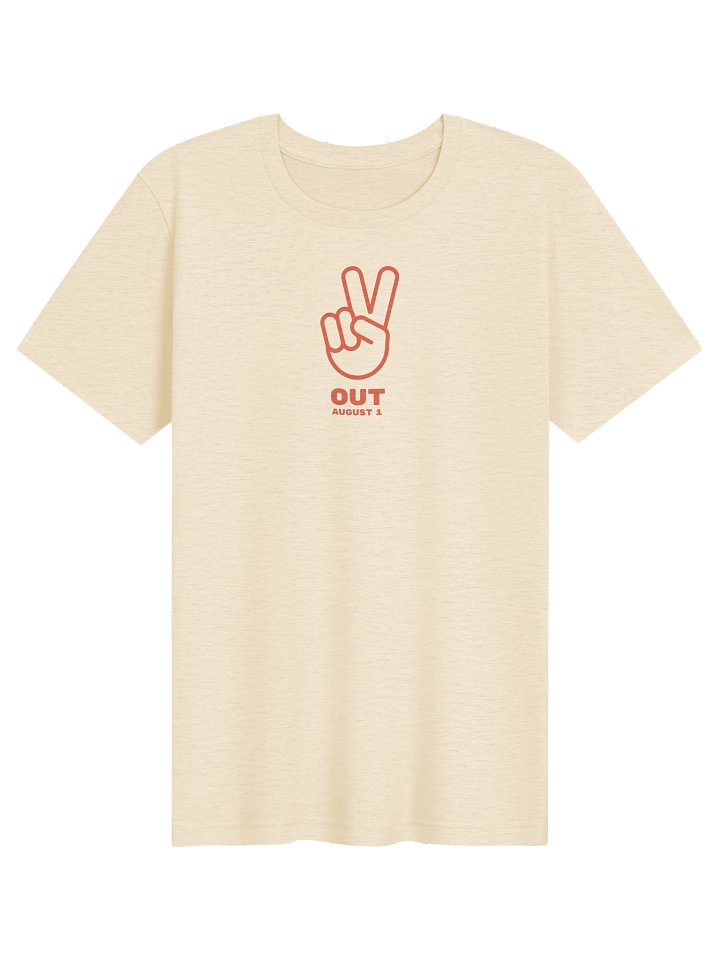 Peace Out August 1 T-Shirt product image (11)