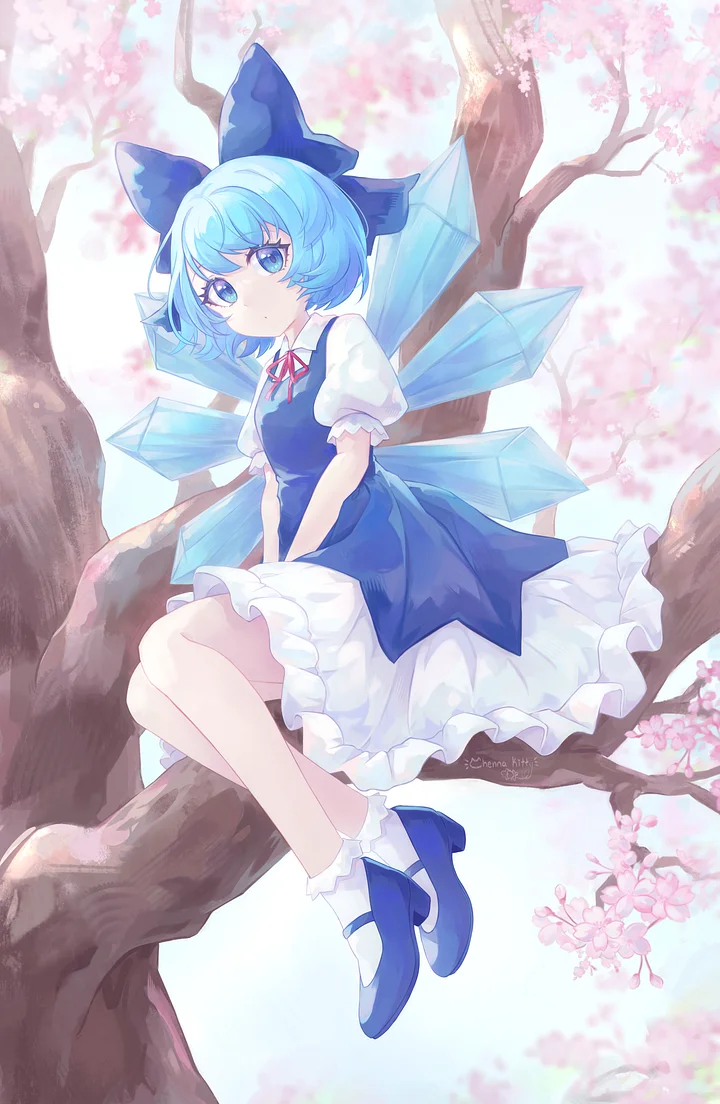 Cirno - 11 x 17 Large Print product image (1)