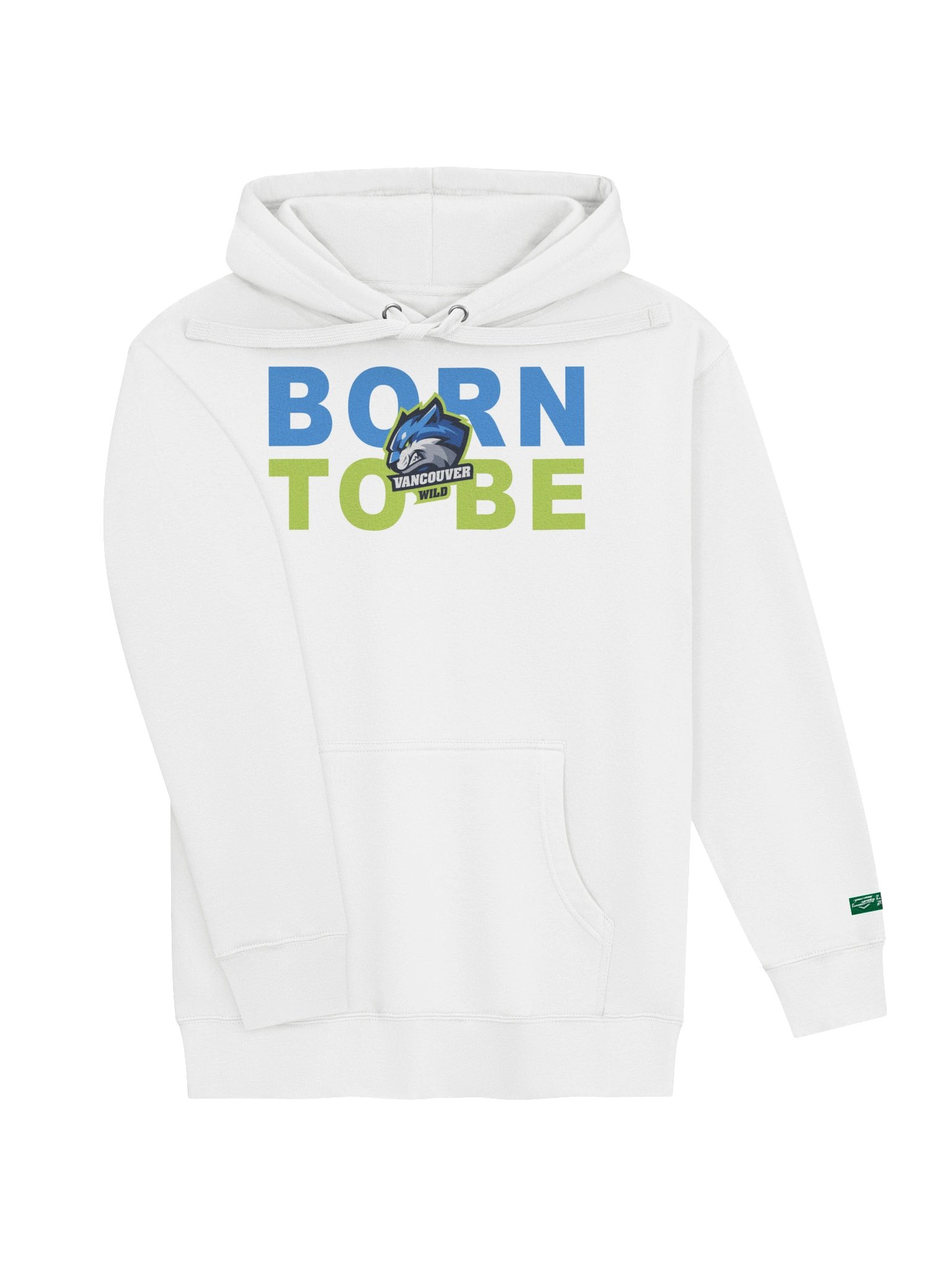 Vancouver Wild Born Slogan Series Hoodie product image (3)