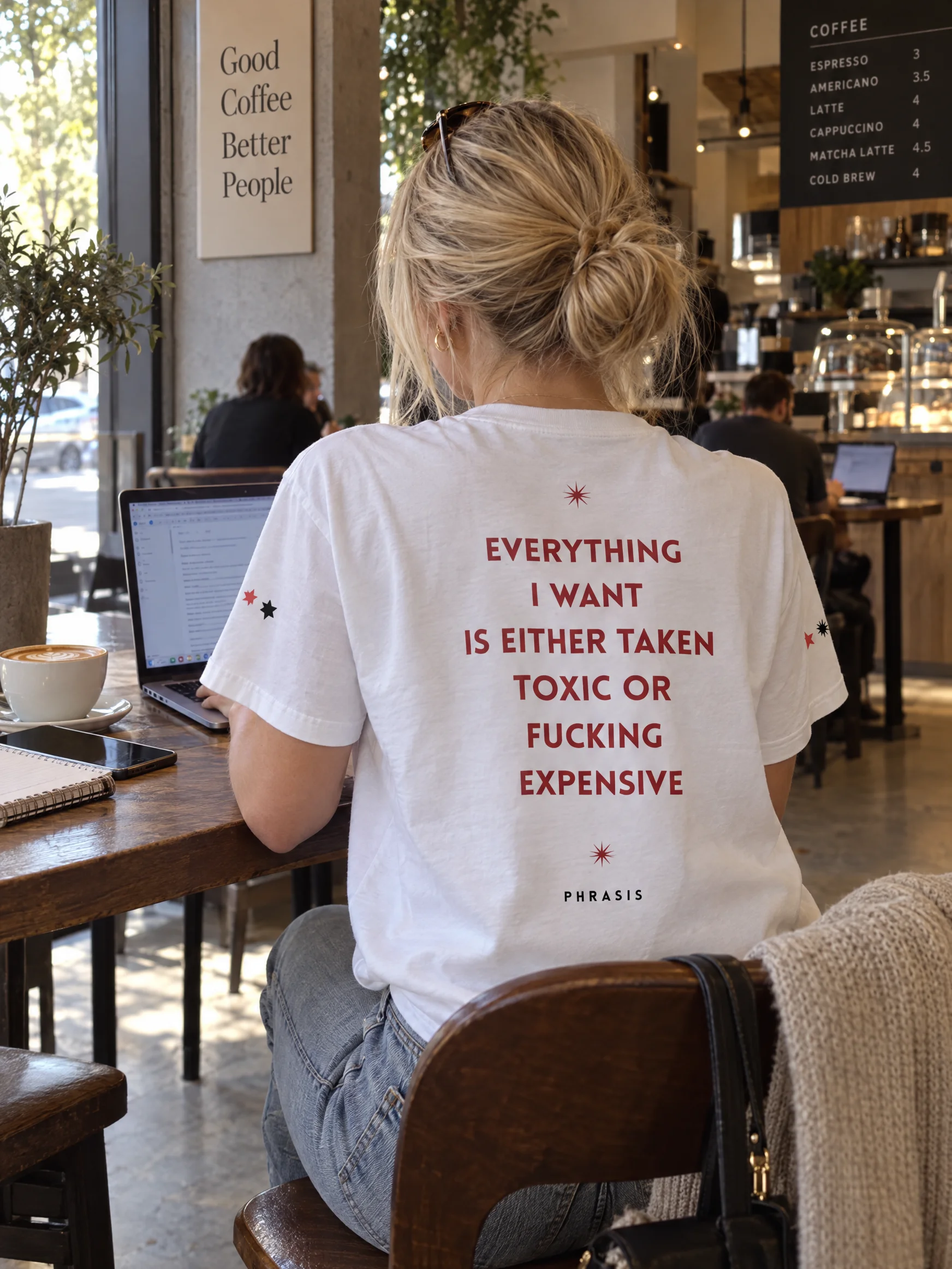 Everything I Want Tee - White — Solid White Blend — photo 1 of 12