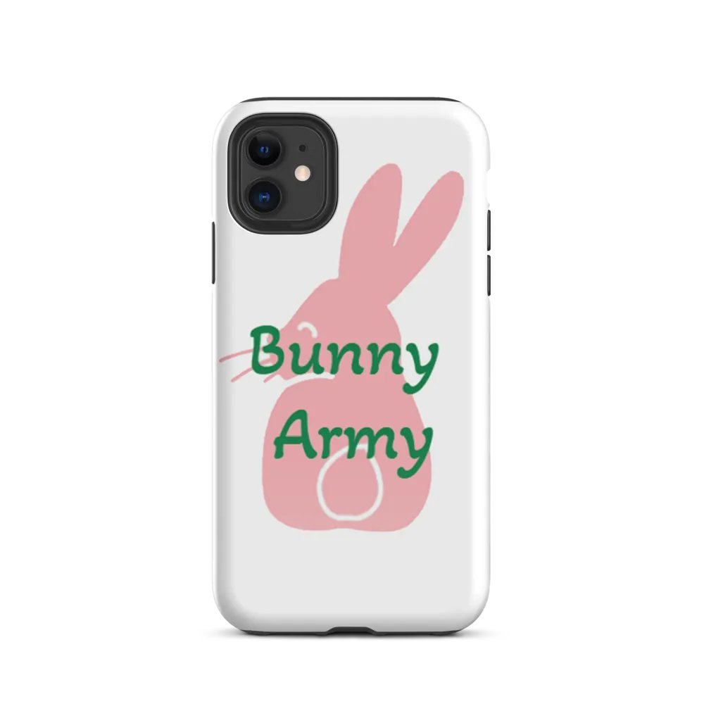 Bunny Army iPhone case product image (2)