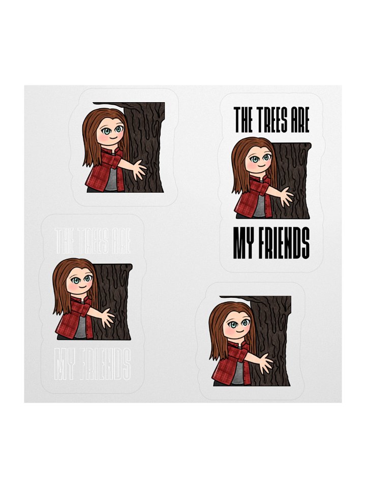 The Trees Are My Friends Stickers! product image (1)