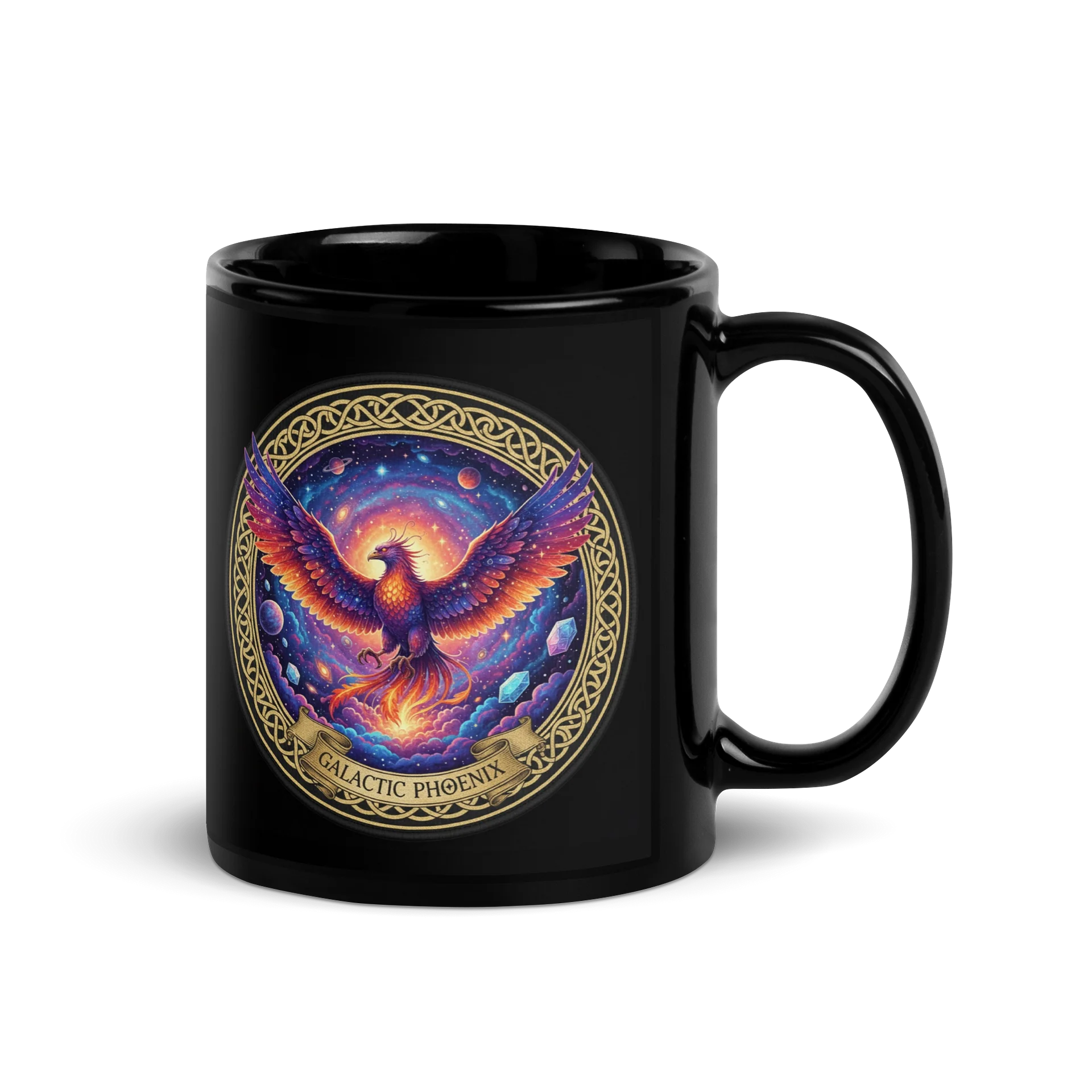 Galactic Phoenix Celestial Mug product image (3)