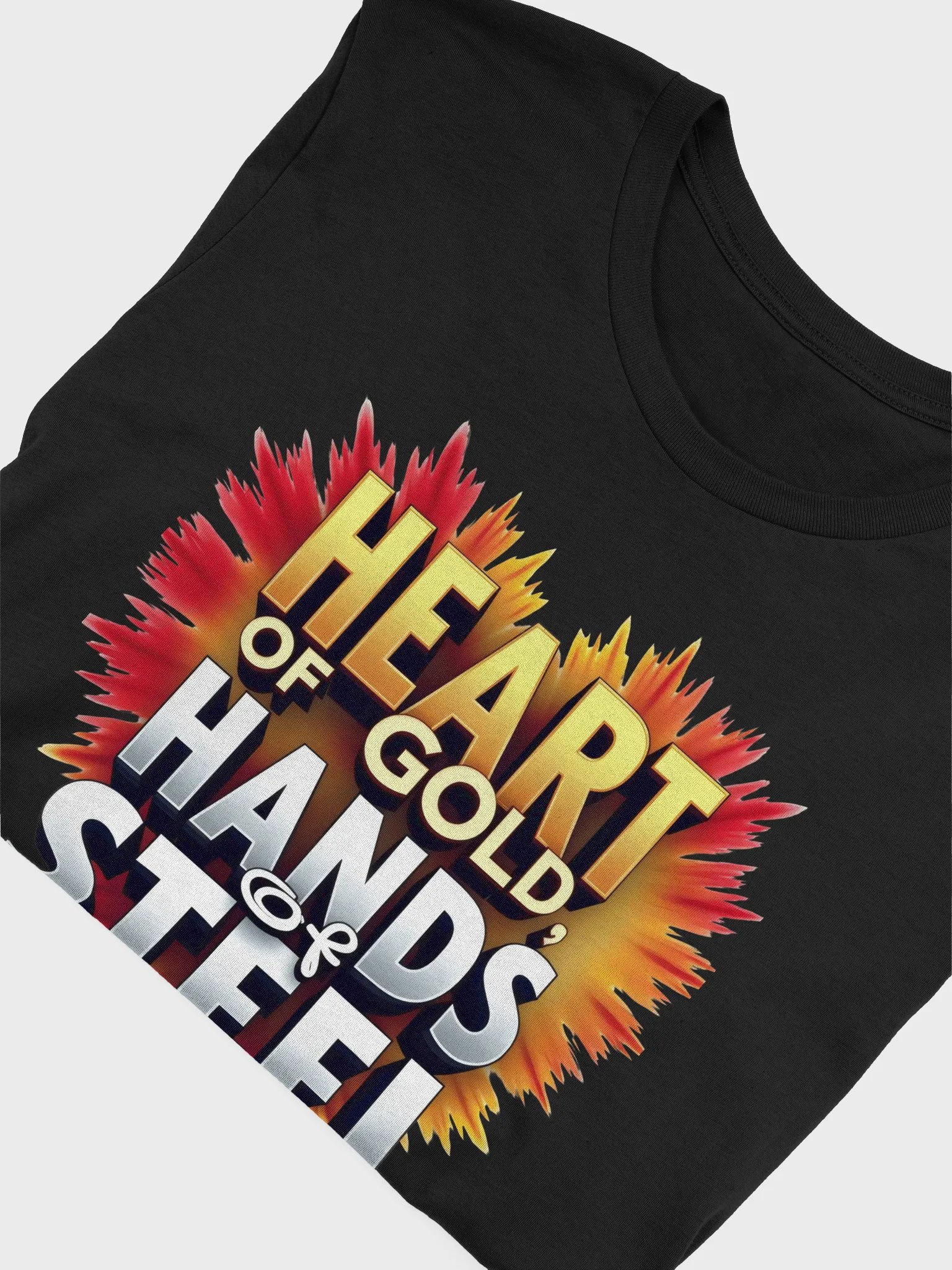 Heart of Gold, Hands of Steel T-Shirt product image (45)