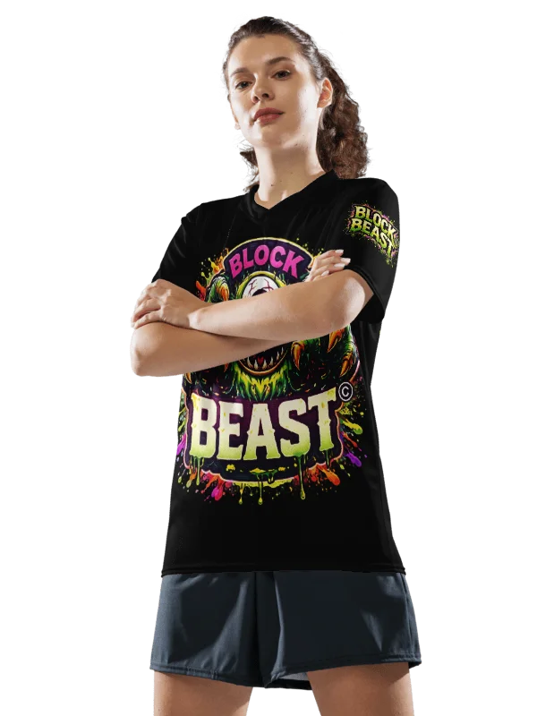 LIMITED EDITION - CNX Core All-over print Unisex Tee — Block Beast 001 product image (4)