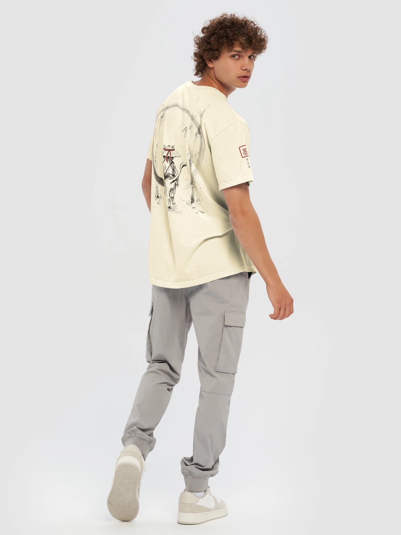 SUMI Ink Tee — Ivory product image (8)