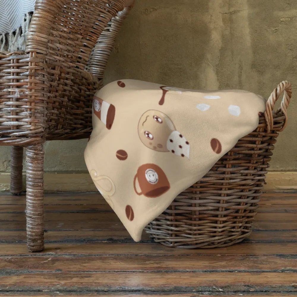 Coffee Slime Throw Blanket product image (9)