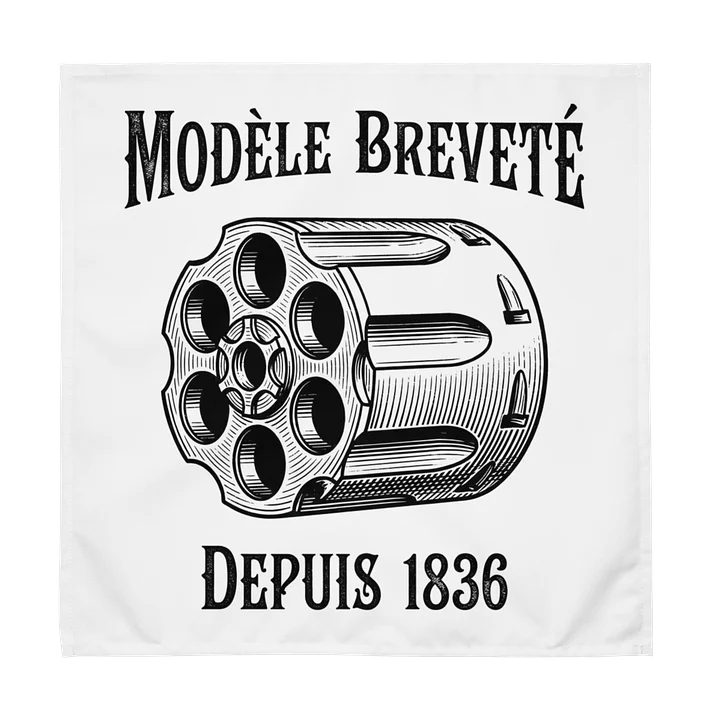 Set de 4 Serviettes de Table "Barillet - Modèle Breveté" (Grand Format 50x50 cm) product image (2)