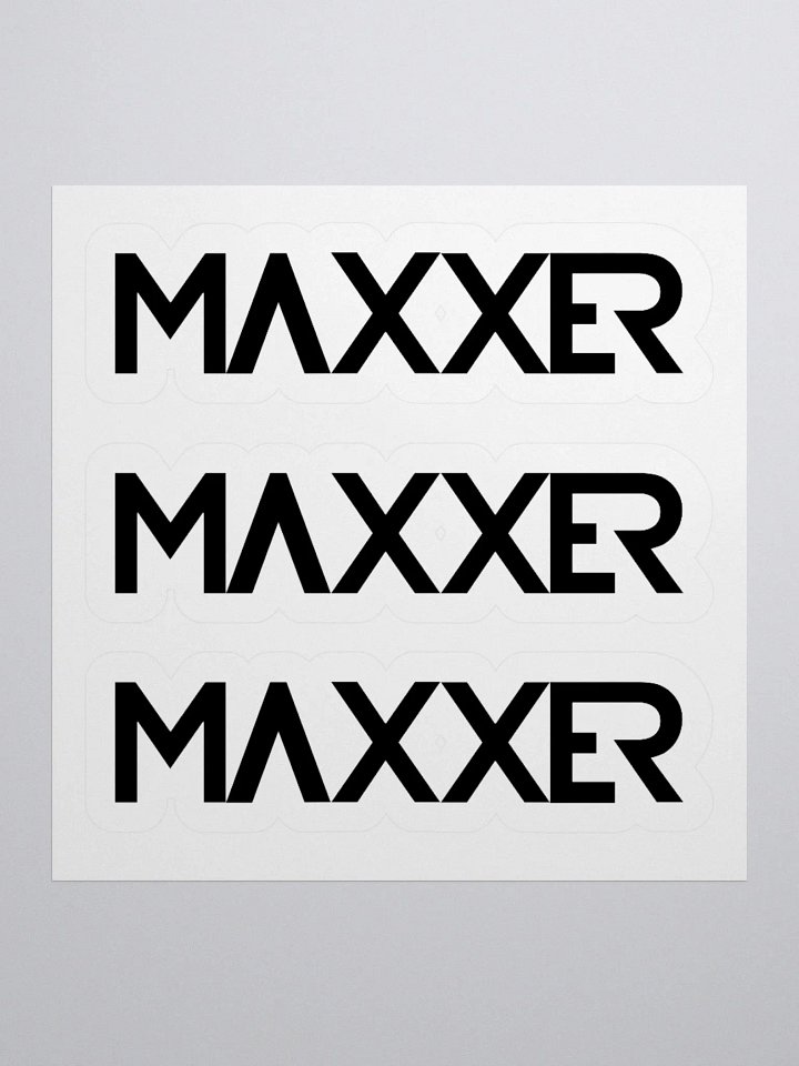 Maxxer Stickers | Set of 3 product image (3)