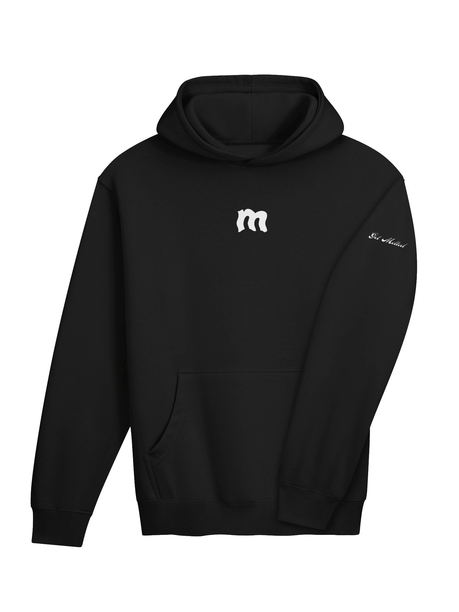 MELTED TIGER STYLE HOODIE - BLACK product image (4)