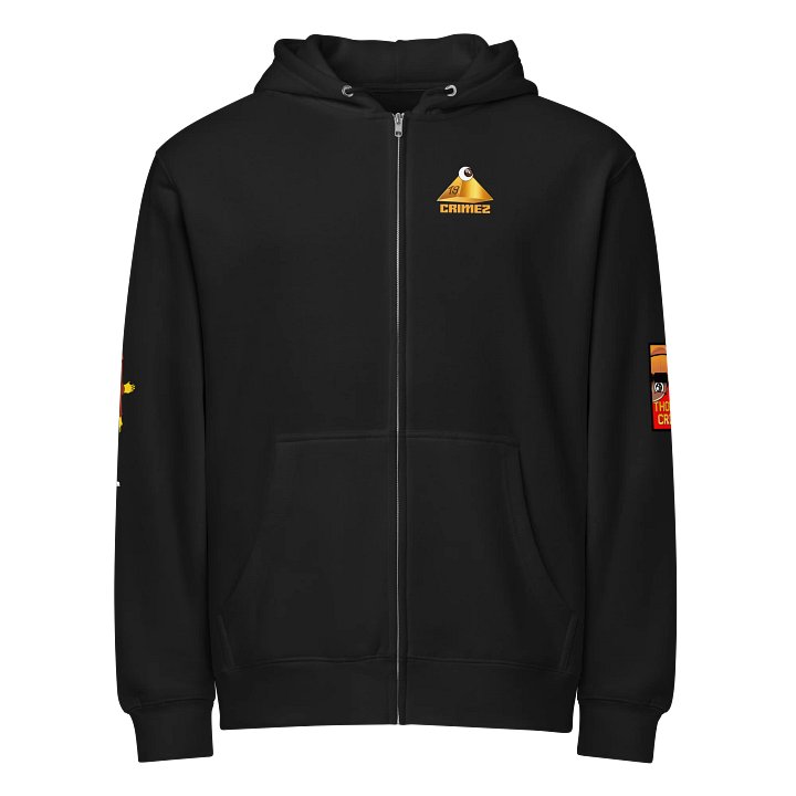 Golden Pyramid Eye Full-Zip Hoodie product image (1)