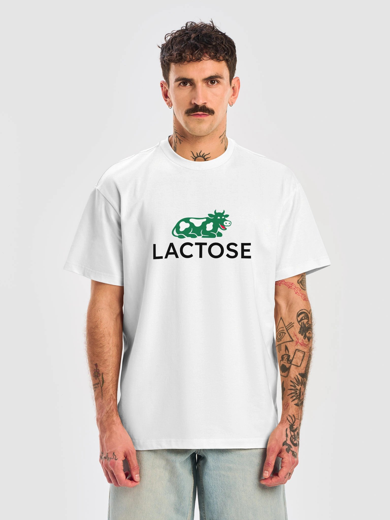 Lactose Men's Oversized Tee product image (5)