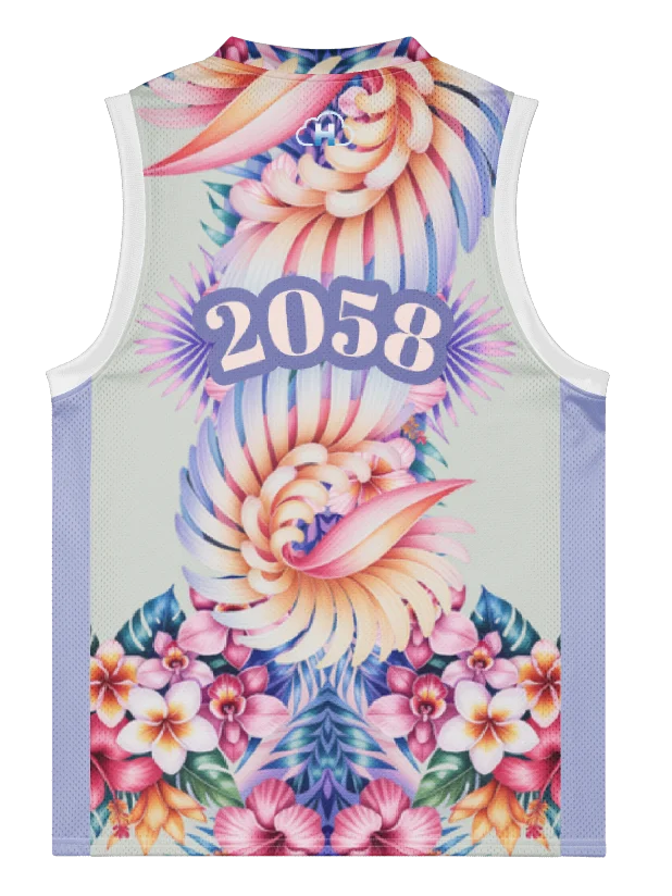 Hawaiian flora 2058-Basketball Jersey product image (4)