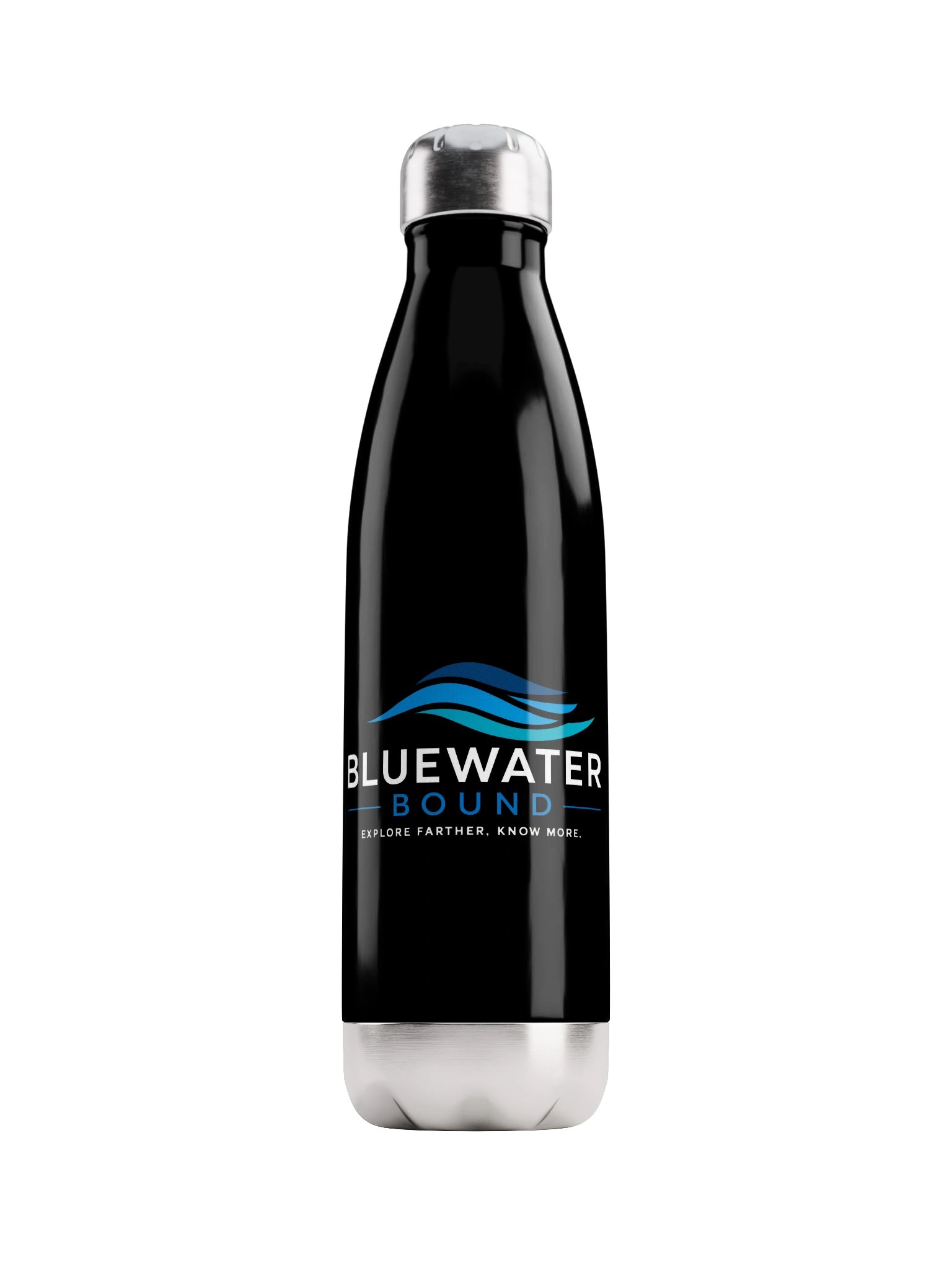 Bluewater Bound Stainless Steel Water Bottle - Black product image (1)