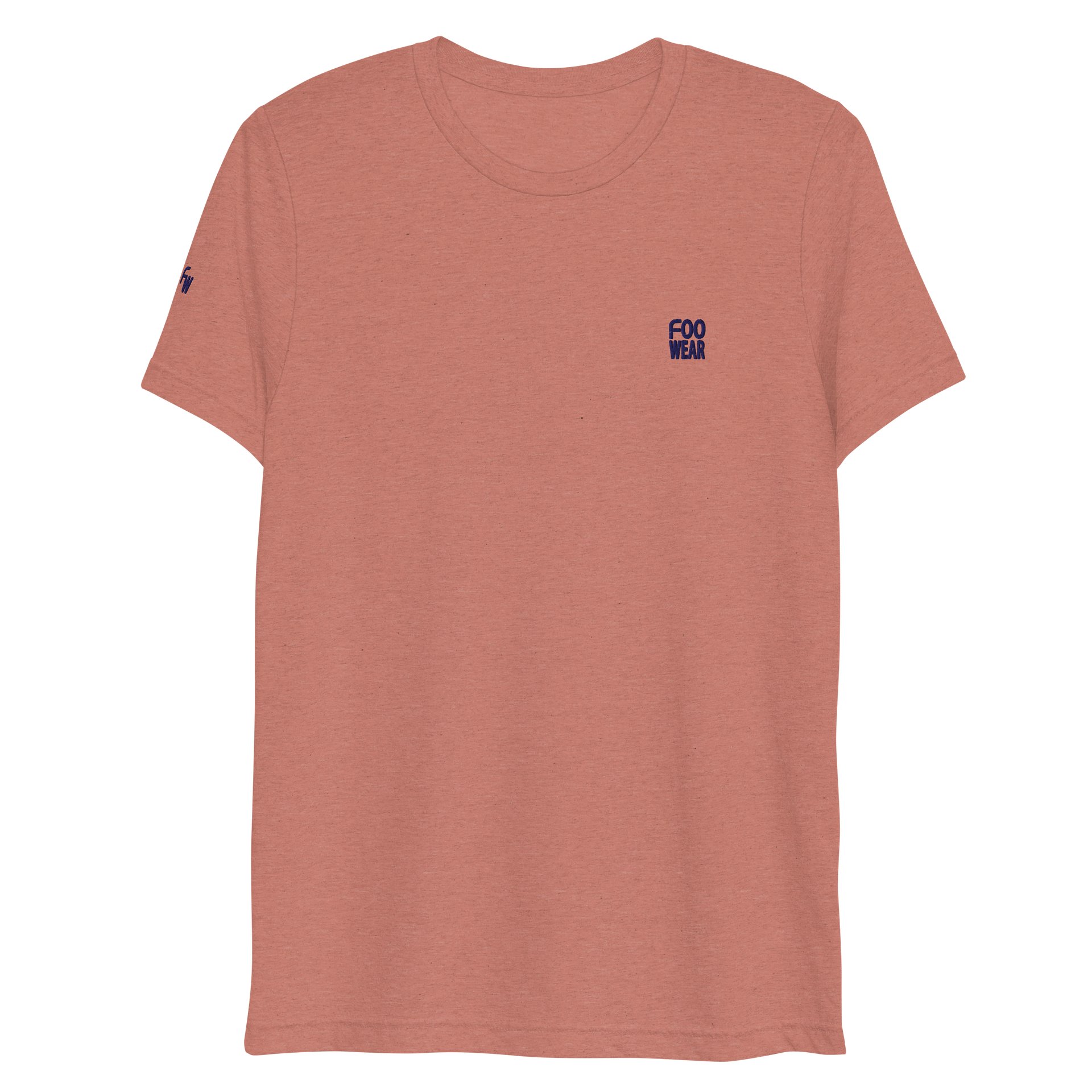Embroidered Monogram T-Shirt in Mauve Red with Backprint product image (9)