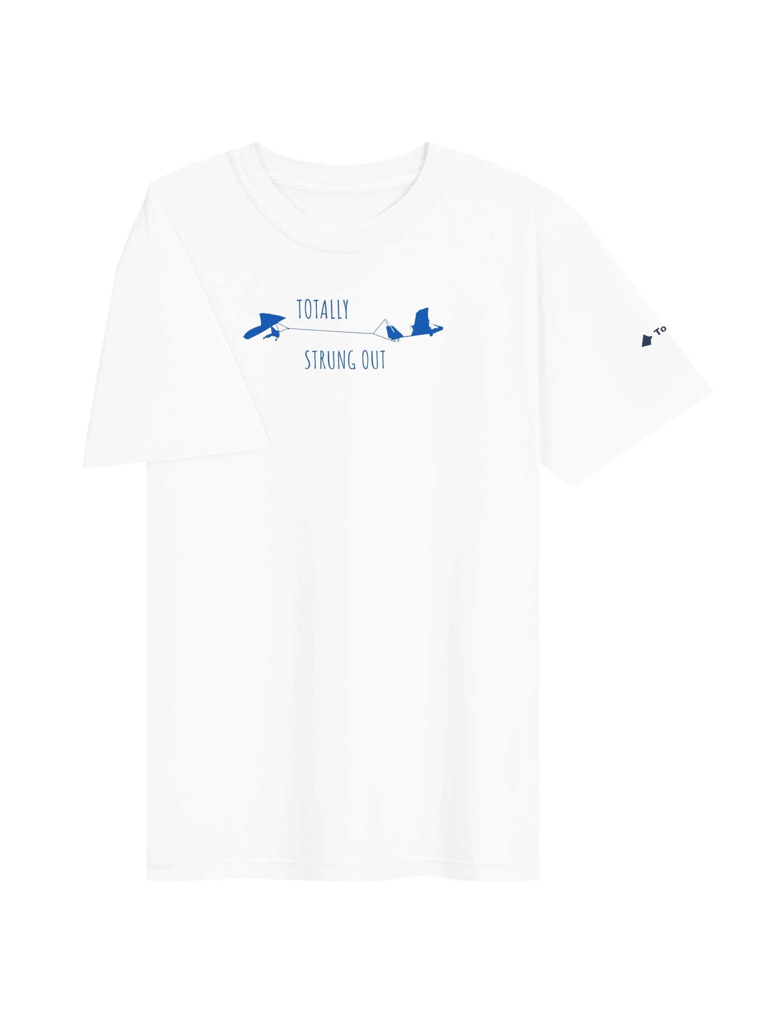 Totally Strung Out, white tee product image (5)