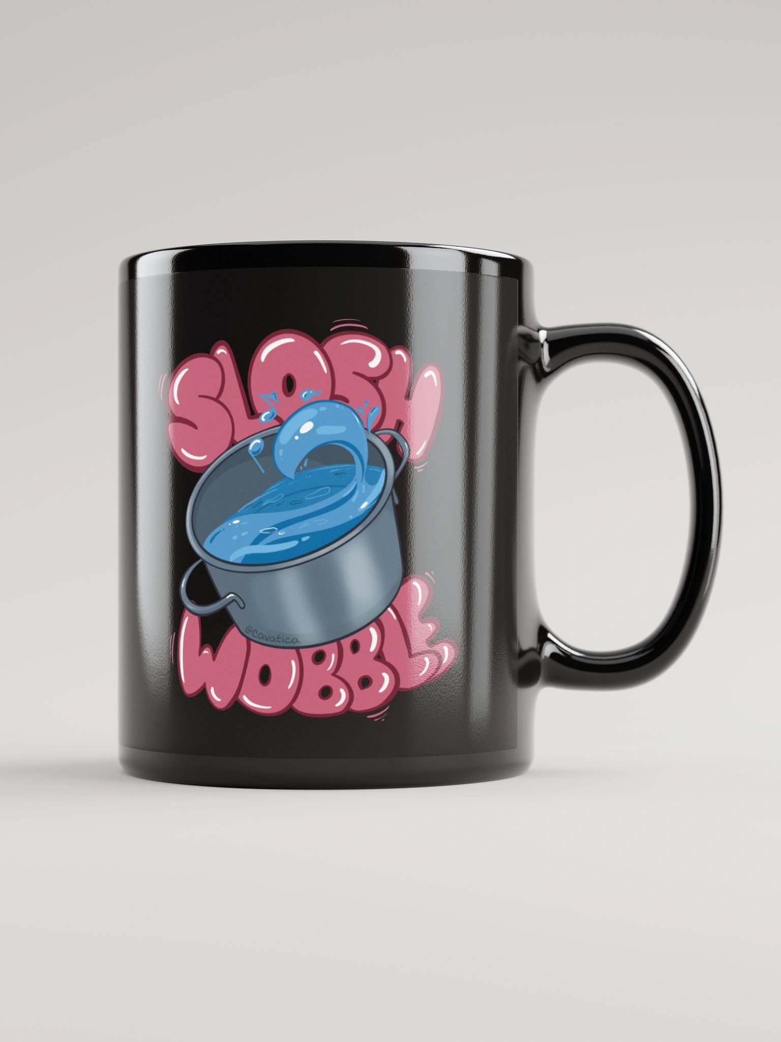 Sloshwobble: The Sloshmug (Black Edition) product image (1)