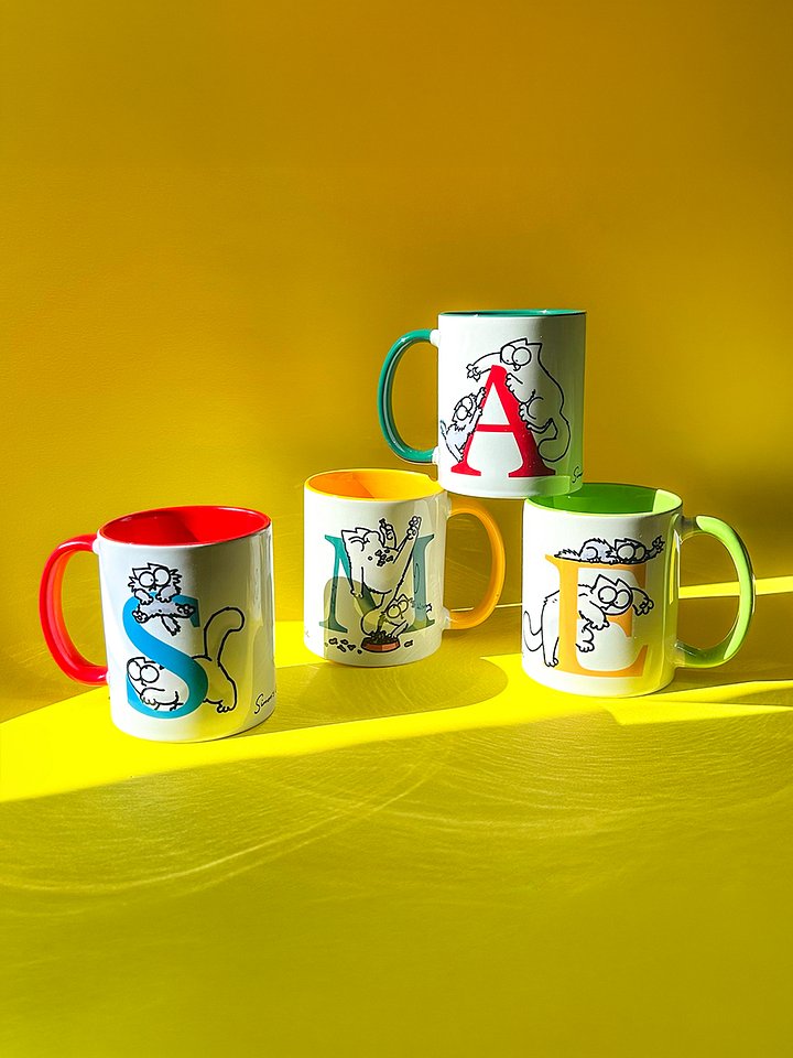 Cat Monogram Mug - M product image (2)