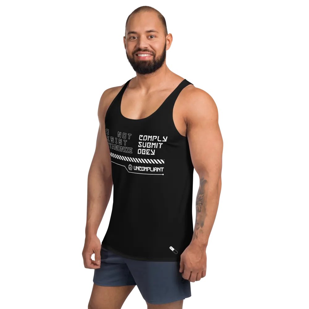 The Statement Tank Top - Black product image (2)