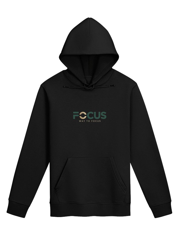 FOCUS Hoodie — Blackout product image (1)