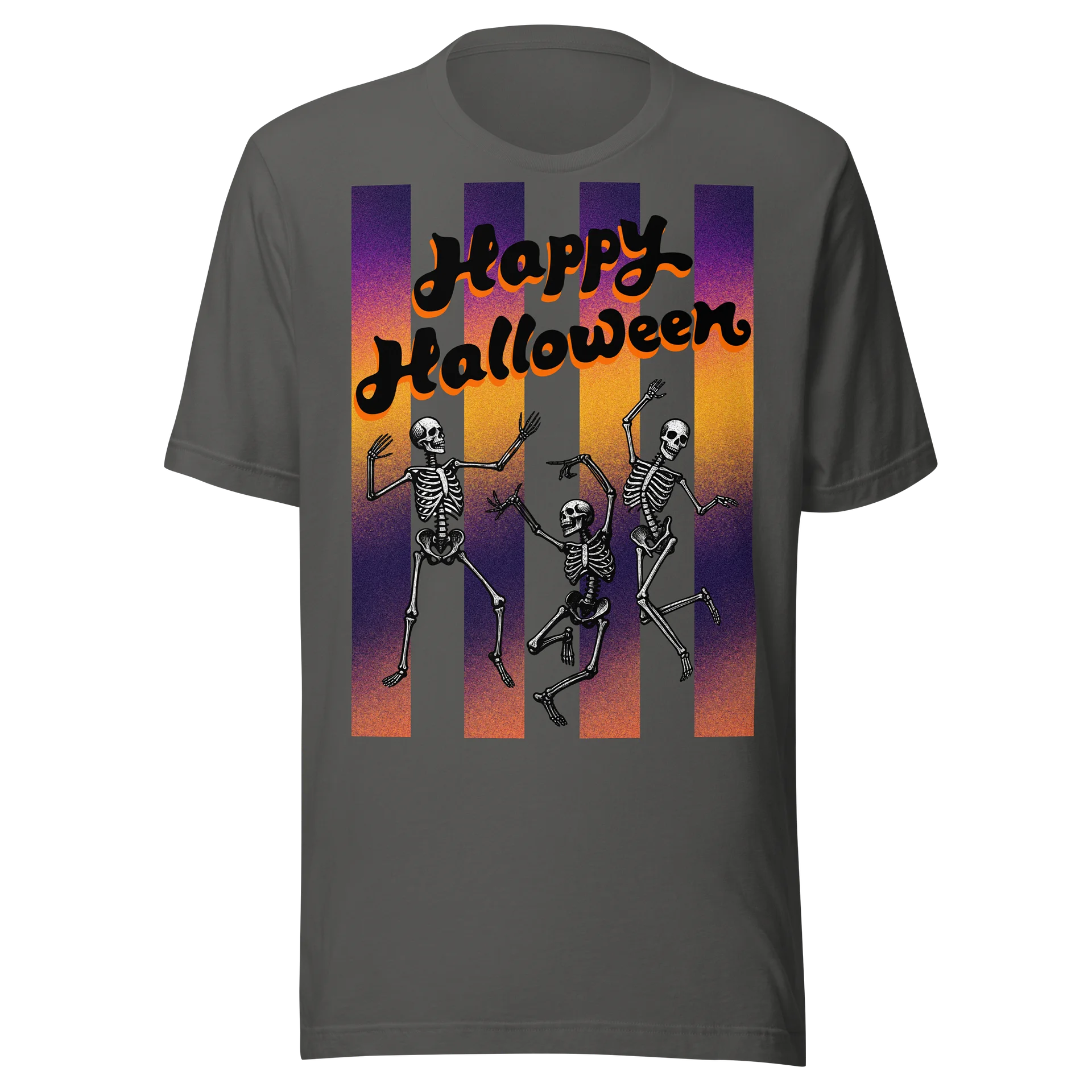 Happy Halloween Dancing Skeleton Tee product image (1)