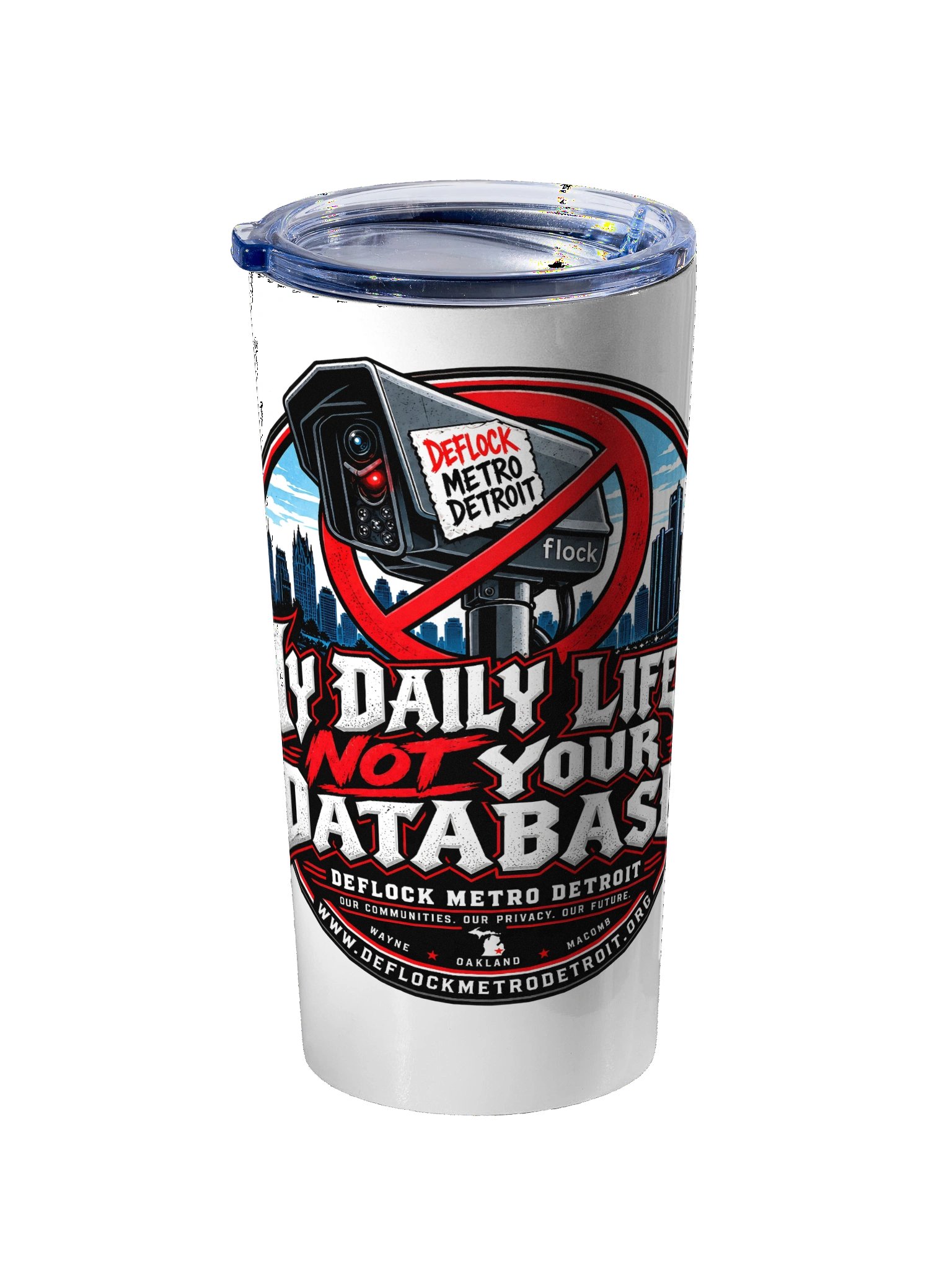 My Daily Life Is Not Your Database Tumbler product image (2)
