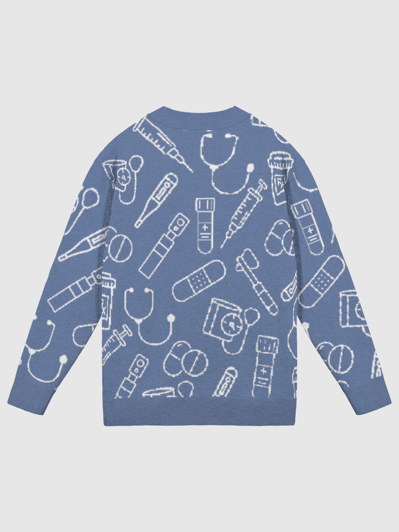 clinic cardigan (blue) product image (2)