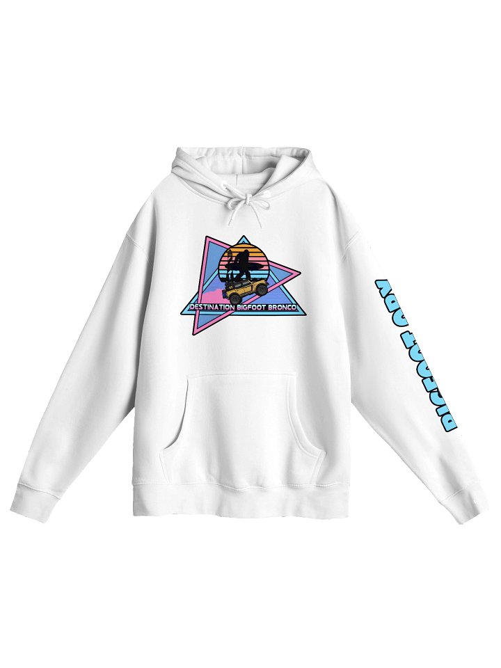 Destination Bigfoot Bronco Front JC Edition Retro-Inspired Hoodie (Multiple Colors Available) product image (8)