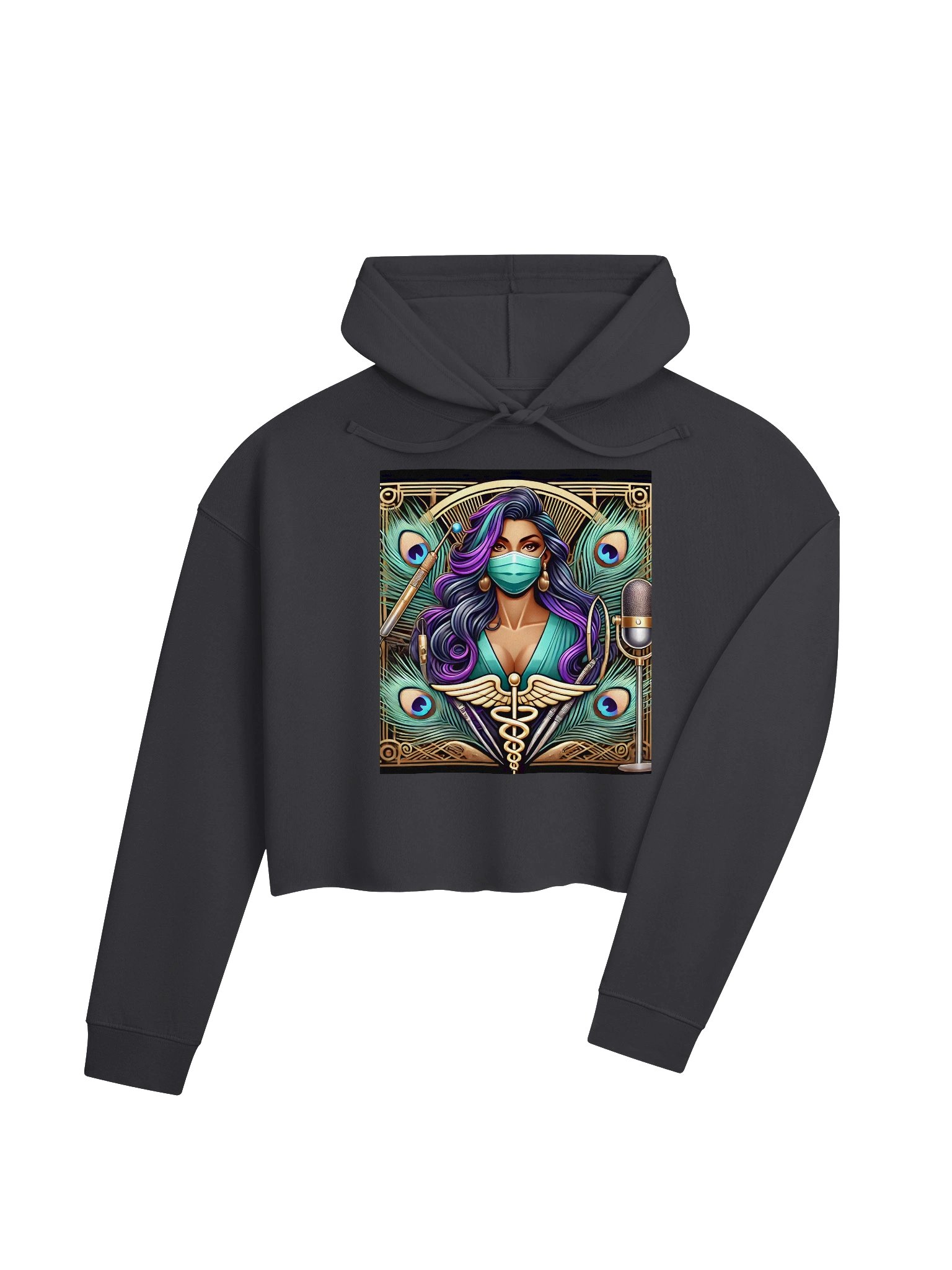 Surgeon Sensuality Couture Cropped Hoodie product image (25)
