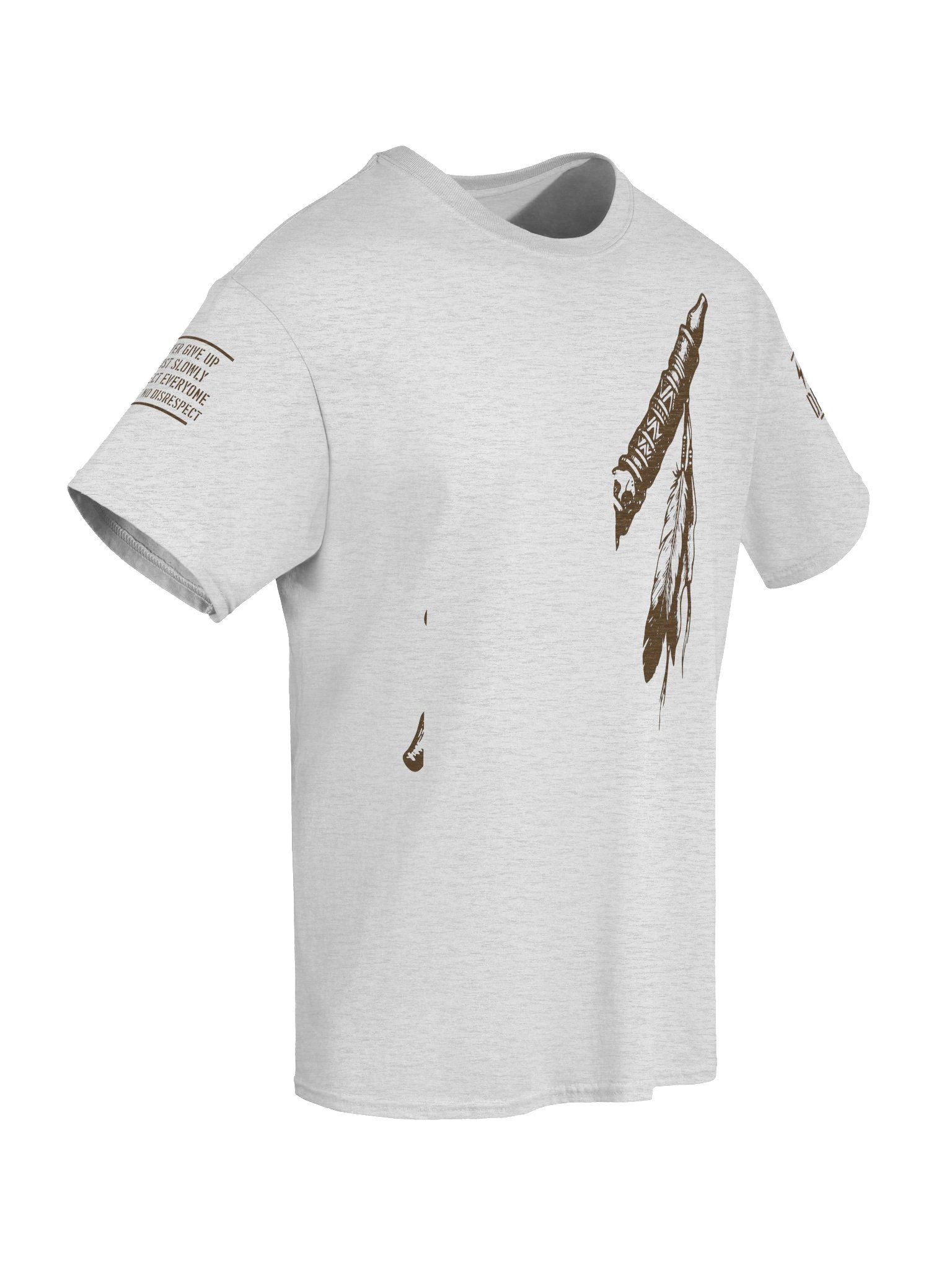 Spirit of the Plains Ceremonial Pipe Heavy Cotton Tee product image (6)