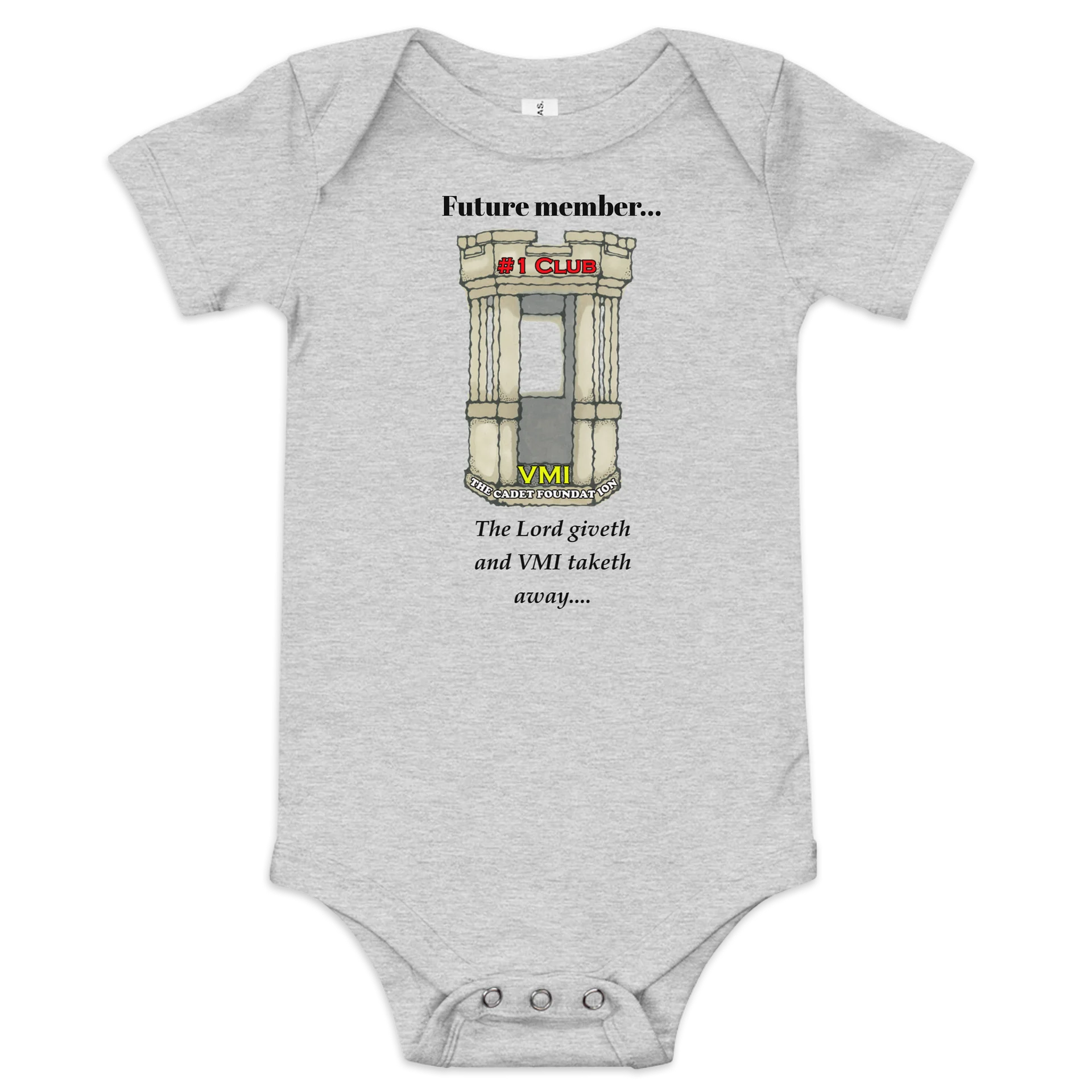 # 1 Club Baby Onesie product image (2)