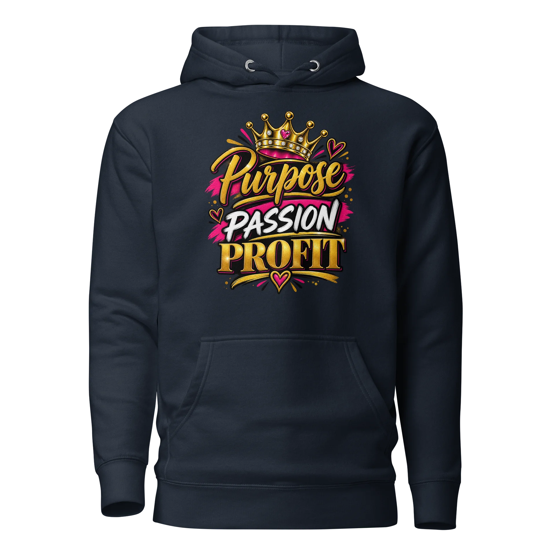Purpose Passion Profit Crown Hoodie product image (1)