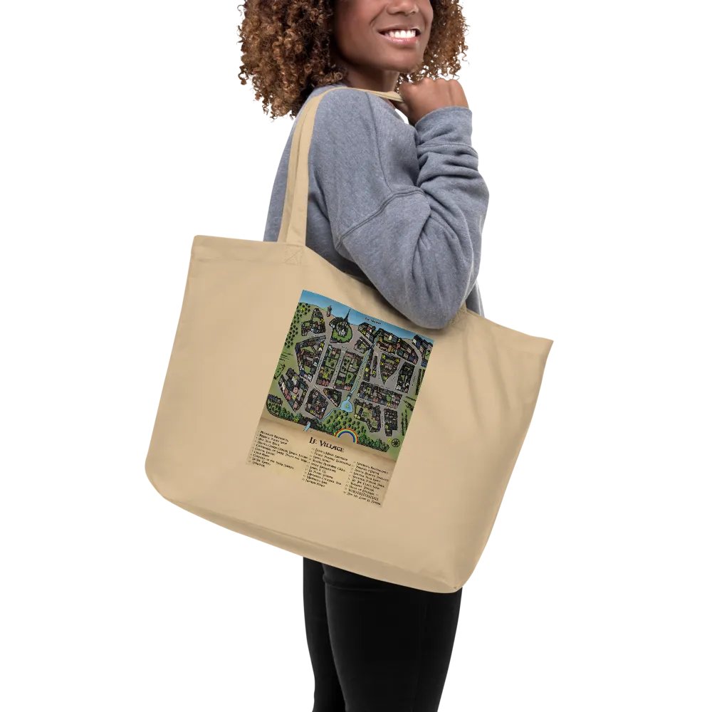Qweendom map two-sided tote product image (9)